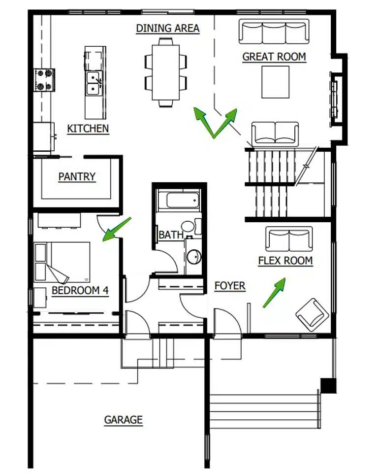 Arrival Level (Lower Ground Floor)